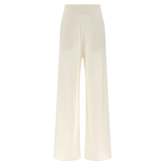 Max Mara White Cashmere Casual Pants