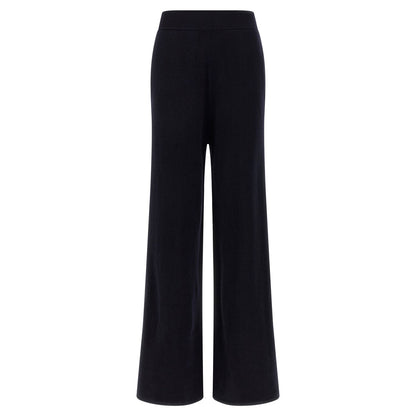 Max Mara Blue Cashmere Casual Pants