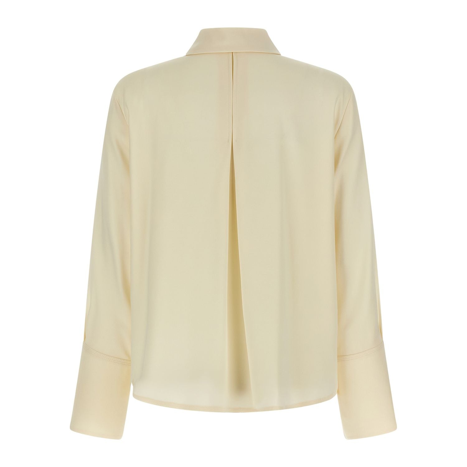 Max Mara White Silk Blouse