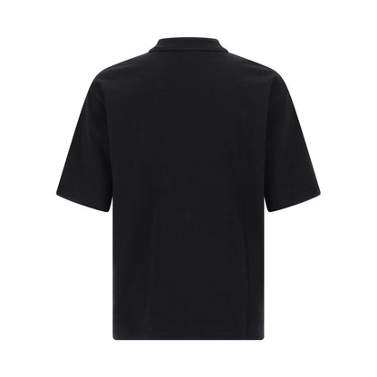 Dsquared² Black Cotton Polo Shirt