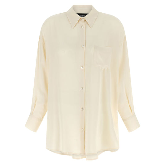 Fabiana Filippi Beige Acetate Blouse