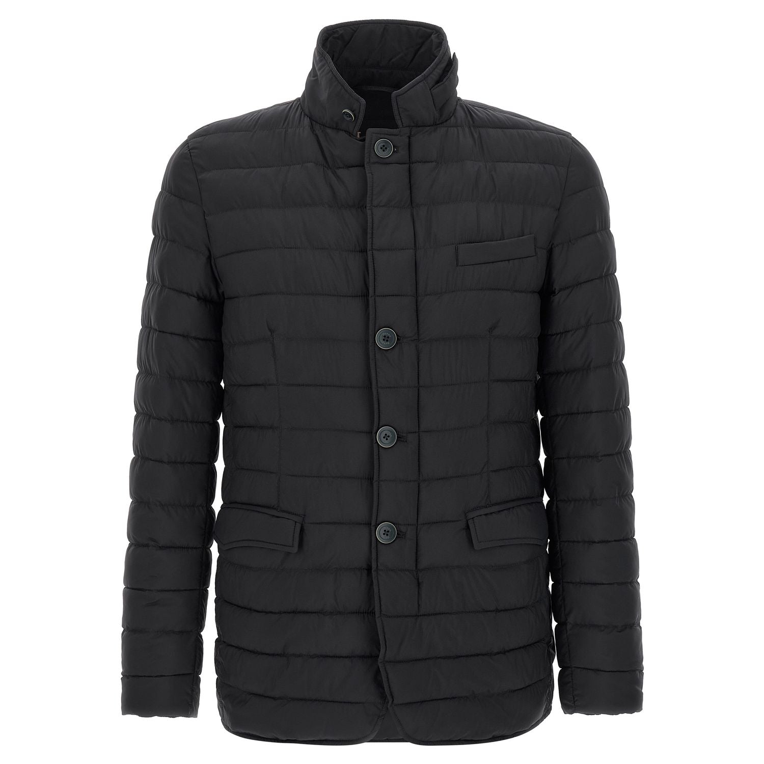 Herno Blue Polyamide Full-Length Jacket