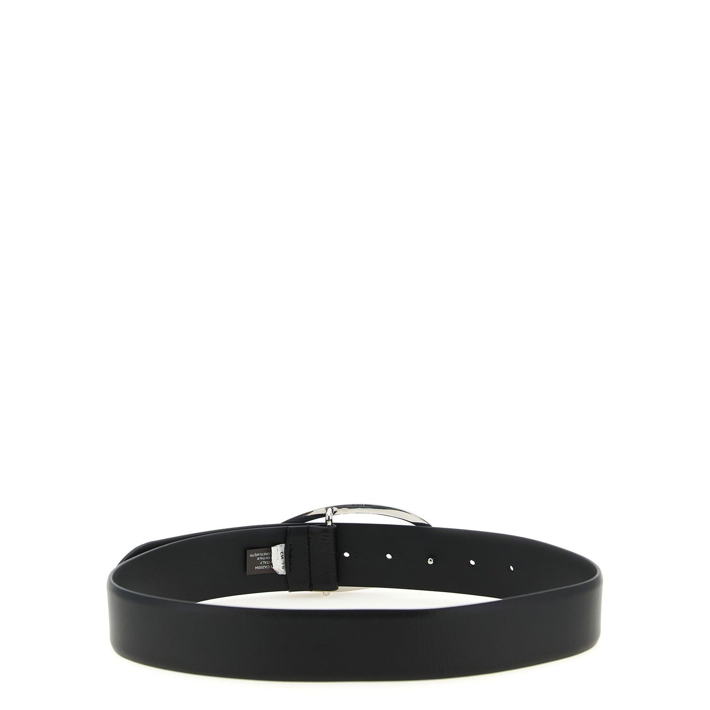 Diesel Black Leather Regular Belt