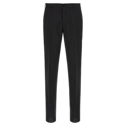 Pal Zileri Black Wool Two-Piece Suit