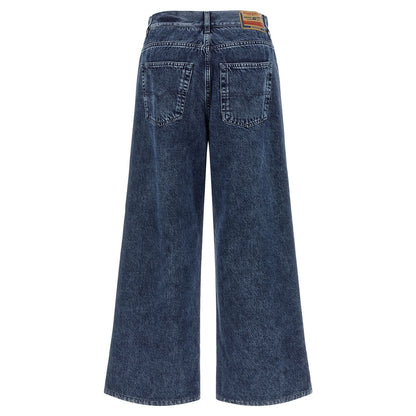 Diesel Blue Cotton Jeans Denim