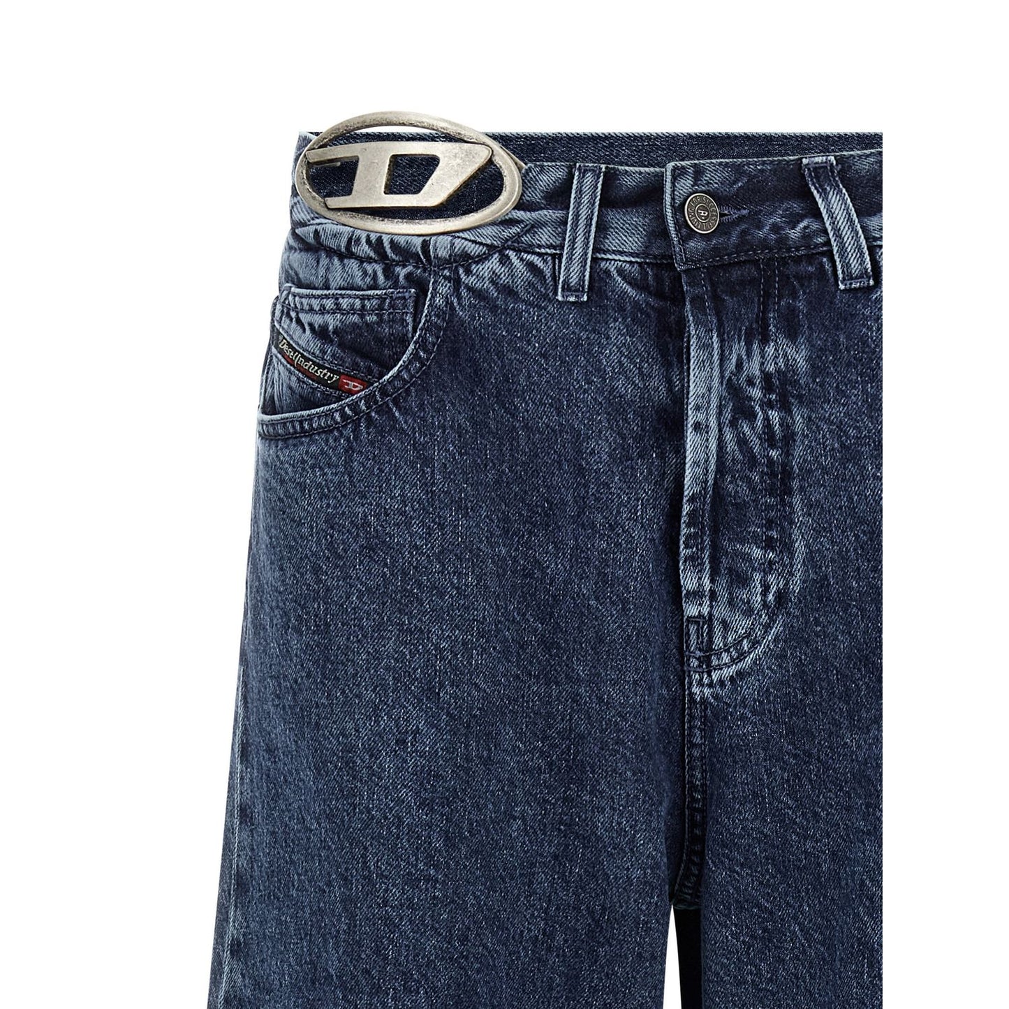 Diesel Blue Cotton Jeans Denim