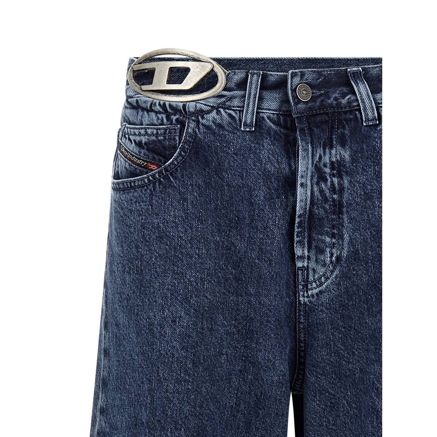 Diesel Blue Cotton Jeans Denim