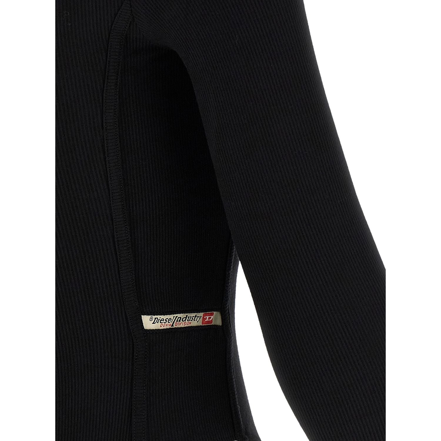 Diesel Black Viscose Bodysuit