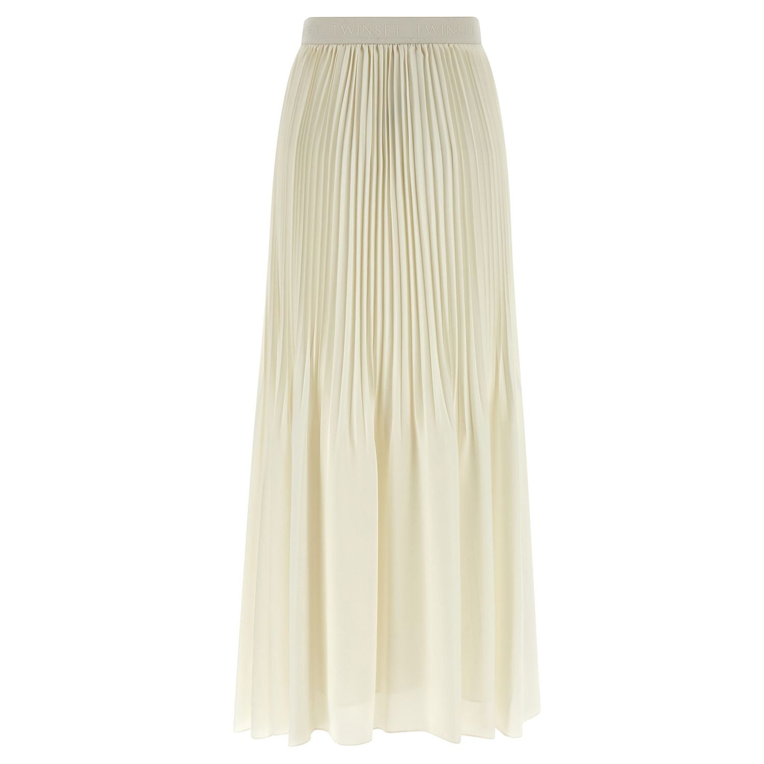Twinset White Polyester Mini Skirt