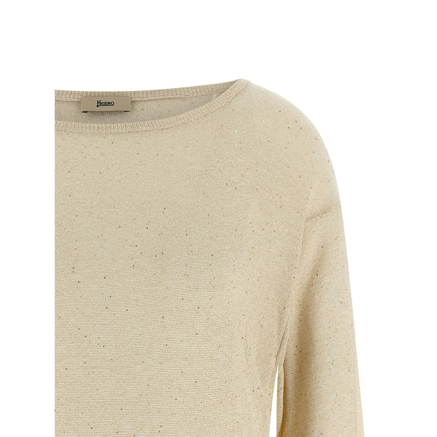 Herno Beige Viscose Cardigan