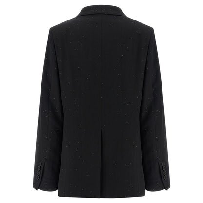 Herno Black Viscose Blazer