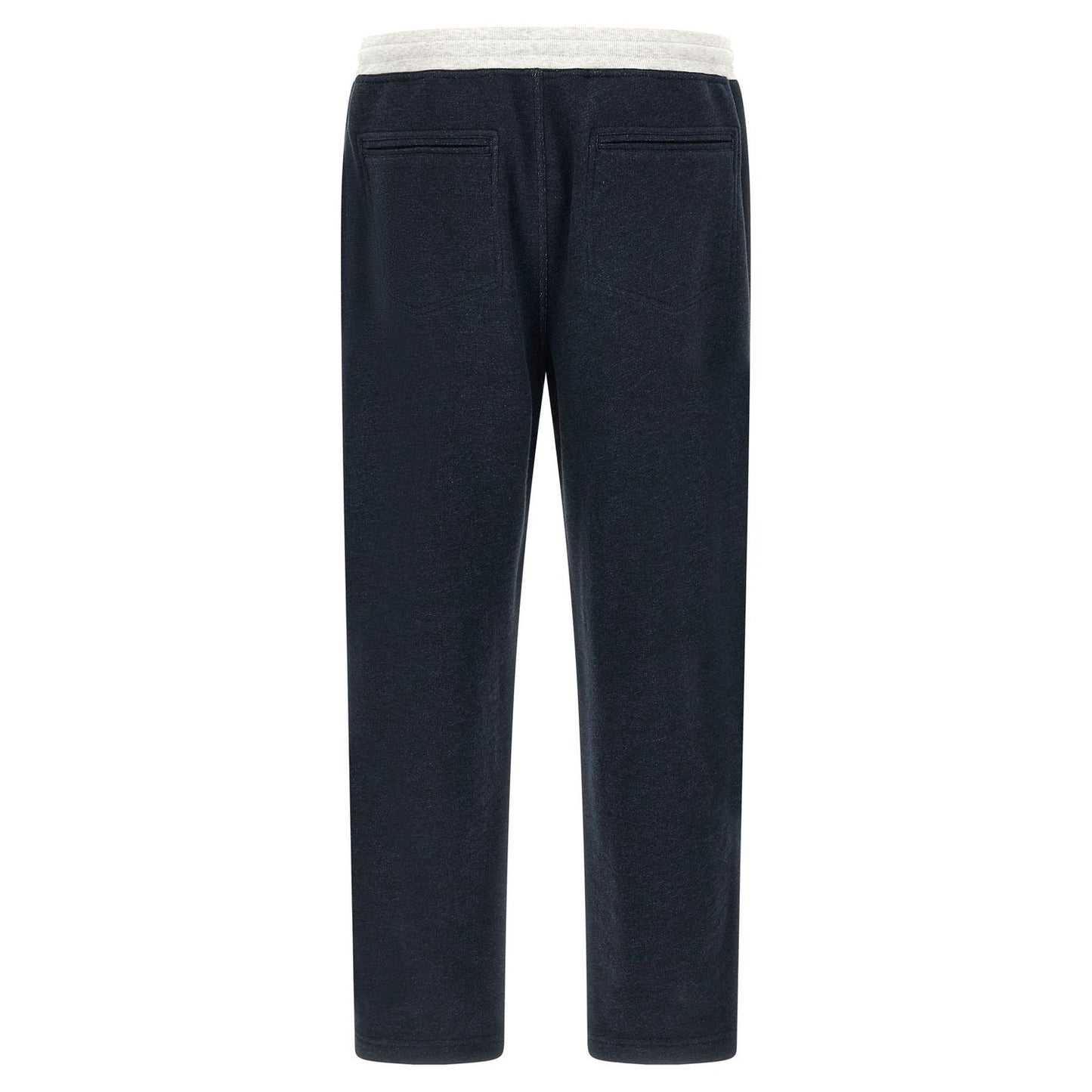 Brunello Cucinelli Blue Cotton Joggers (Workout Pants)