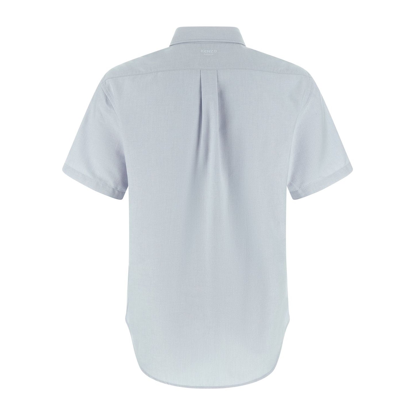 Kenzo Blue Cotton Blouse
