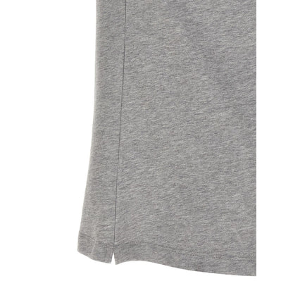 Brunello Cucinelli Gray Cotton Polo Shirt