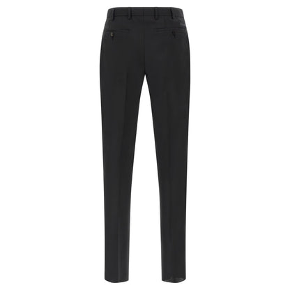 Pal Zileri Black Wool Two-Piece Suit