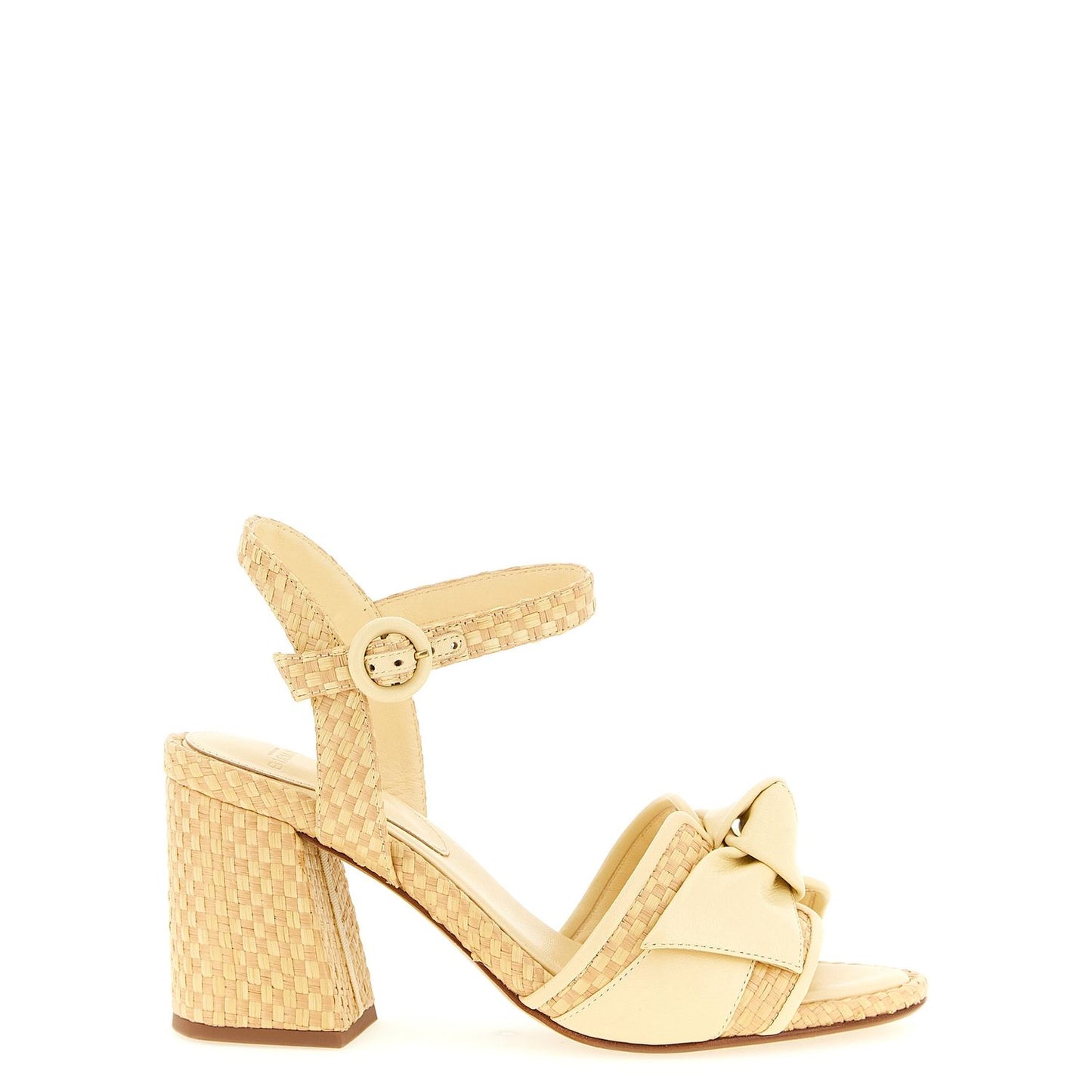 Alexandre Birman Bicolor Cowhide Platform Sandals