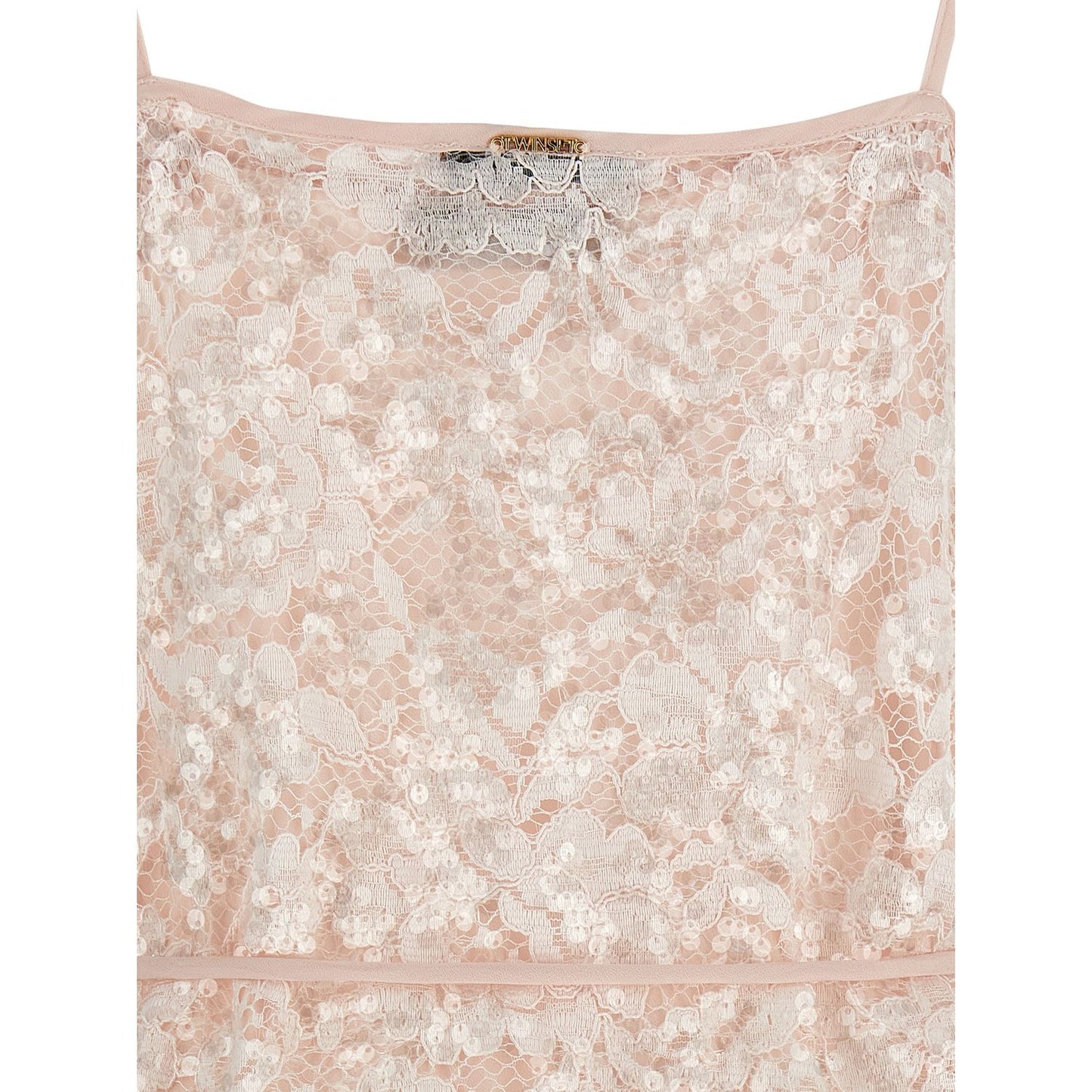 Twinset Multicolor Polyester Midi Dress