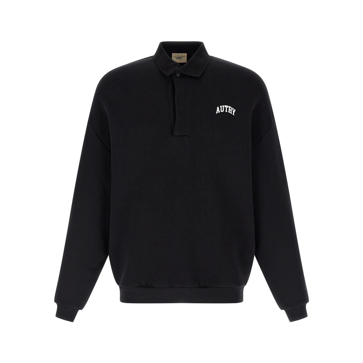 Autry Black Cotton Sweatshirt