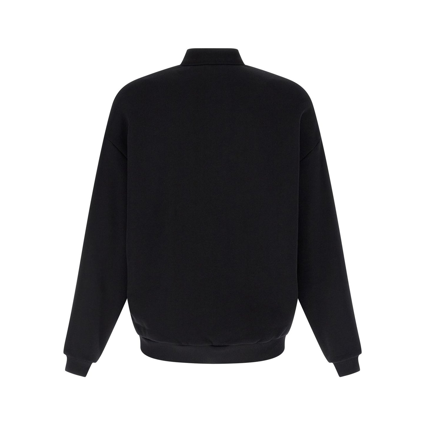 Autry Black Cotton Sweatshirt