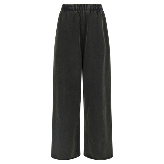 Entire Studios Black Cotton Joggers (Workout Pants)