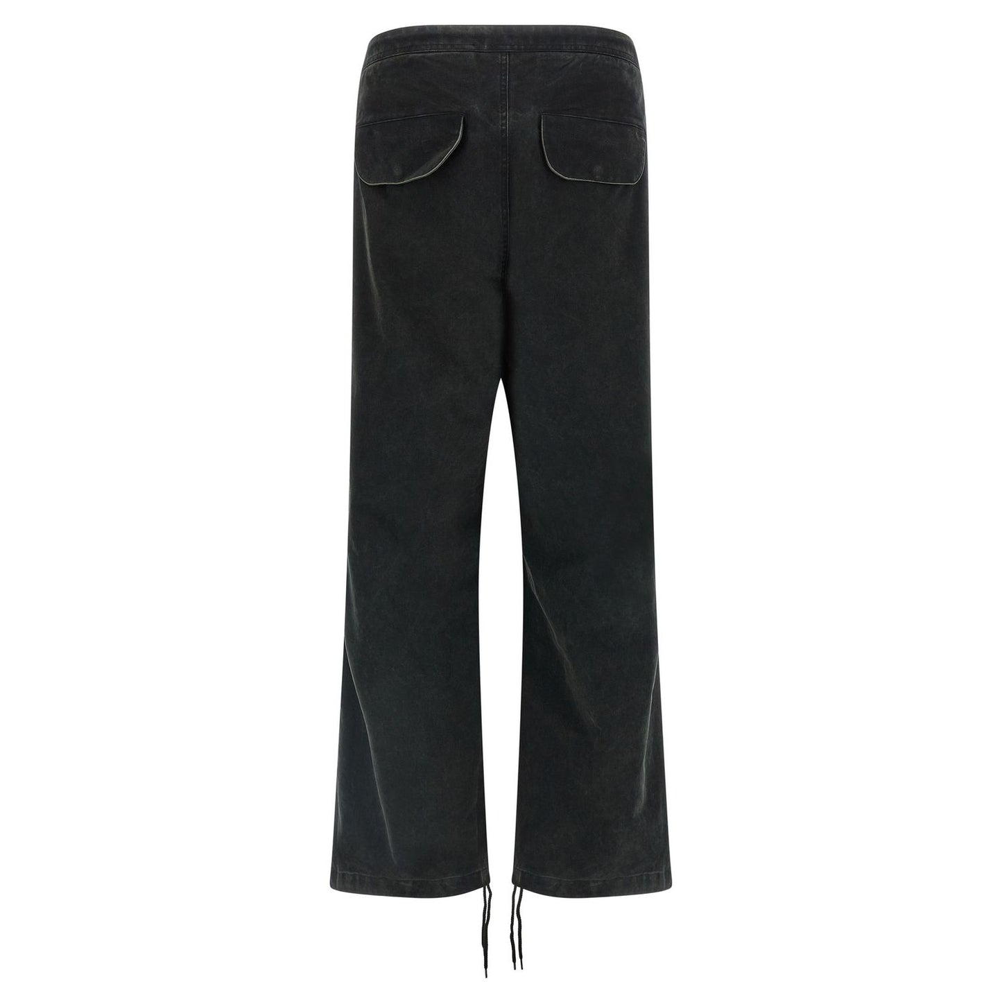 Entire Studios Black Cotton Cargo Pants
