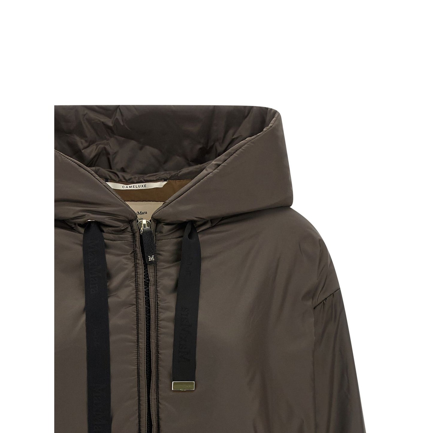 Max Mara Brown Polyester Shell Jacket