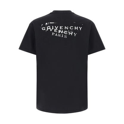 Givenchy Black Cotton T-Shirt