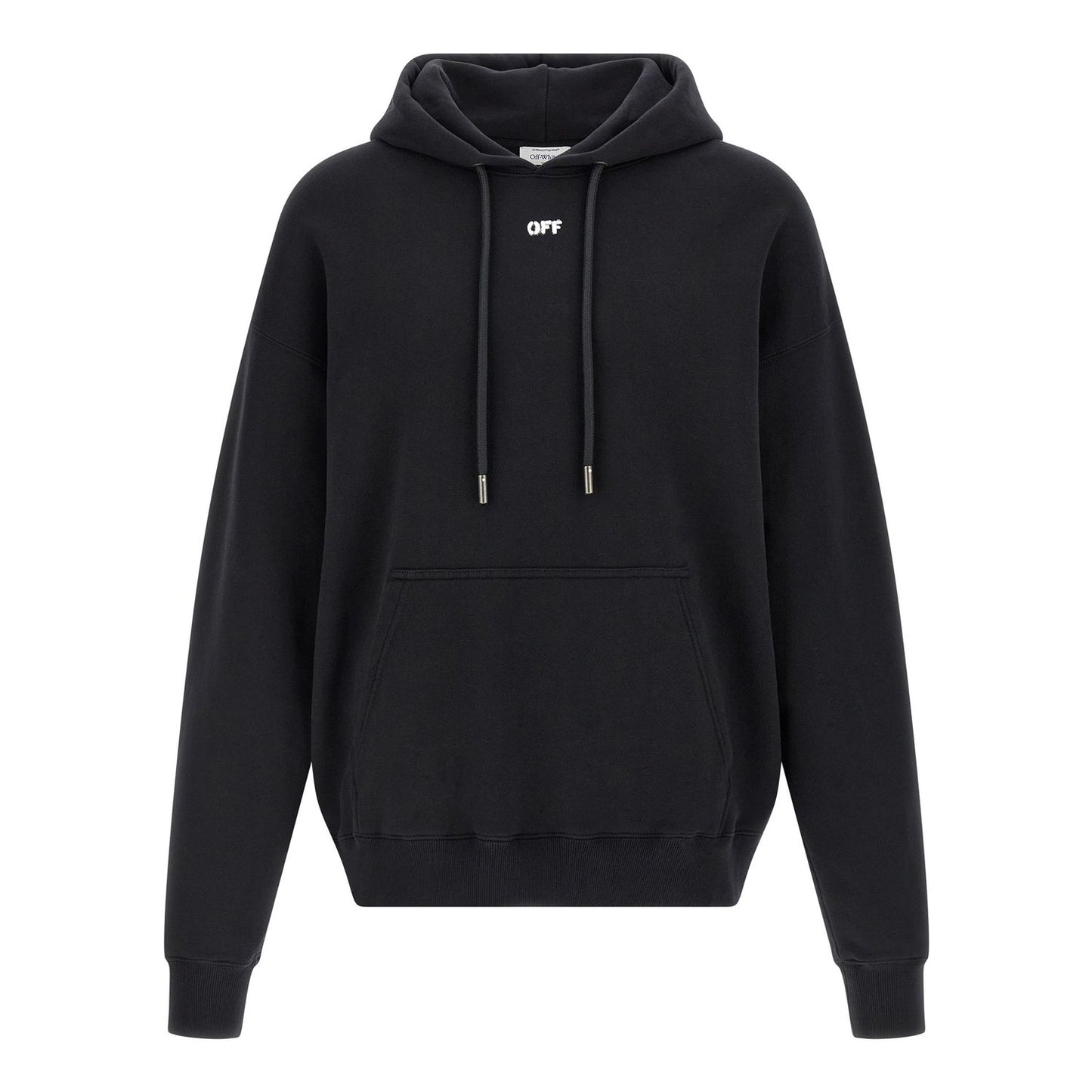 Off-White Black Cotton Sweatshirt