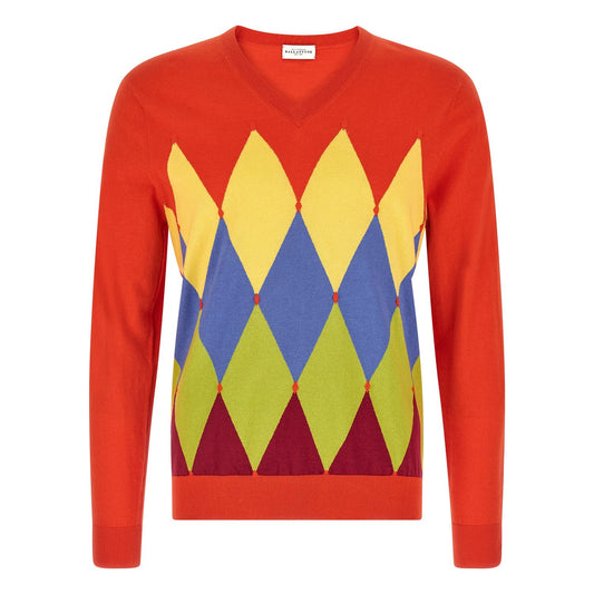 Ballantyne Multicolor Cotton Cardigan