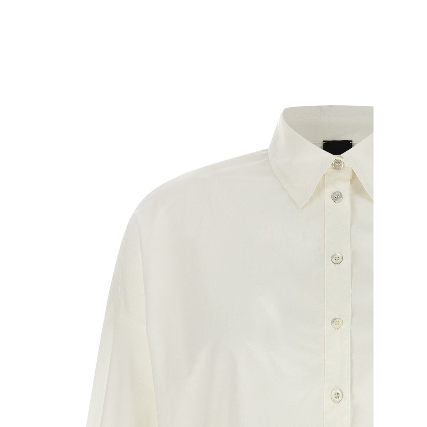 PINKO White Cotton Blouse