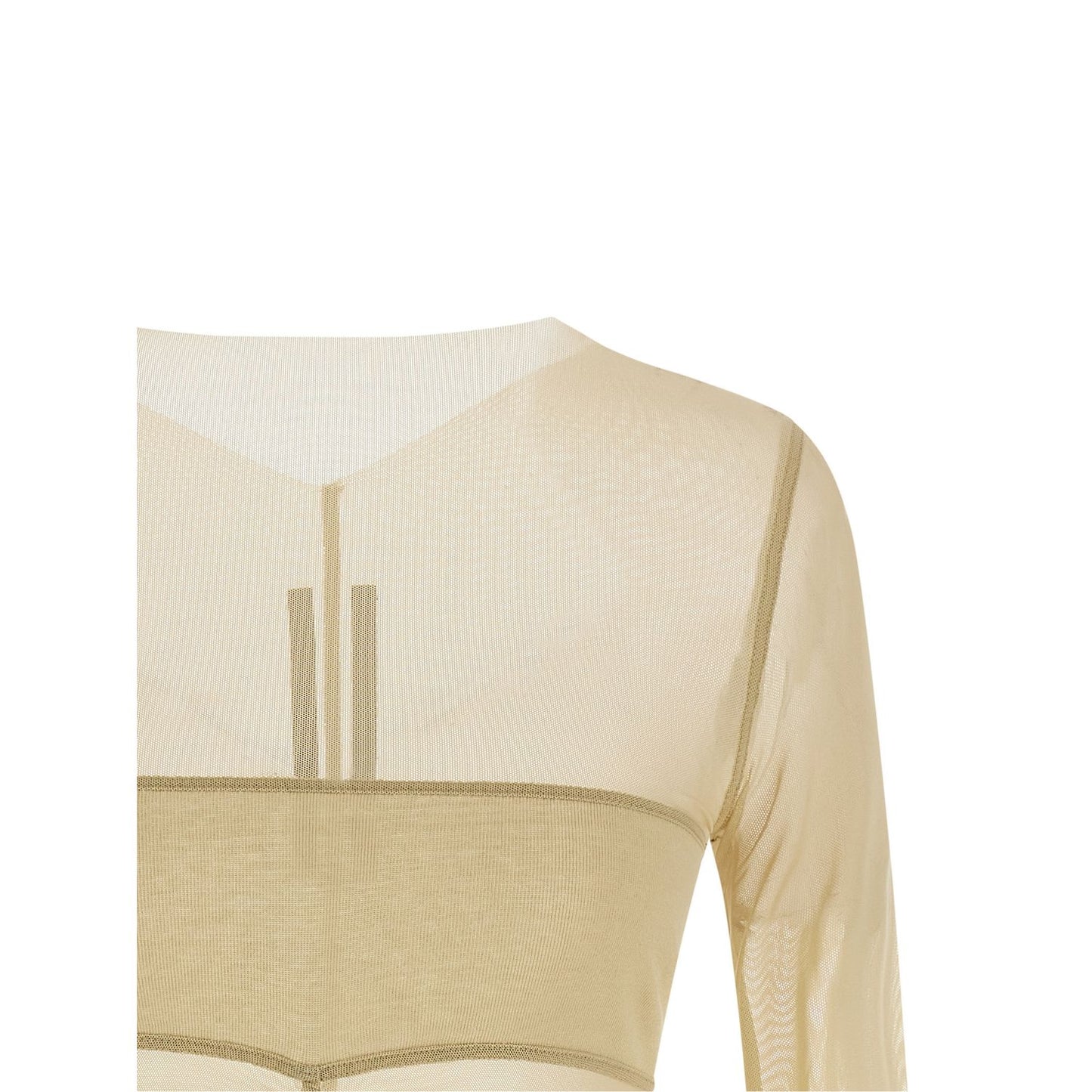 Rick Owens Beige Nylon Shirt