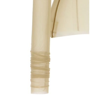 Rick Owens Beige Nylon Shirt