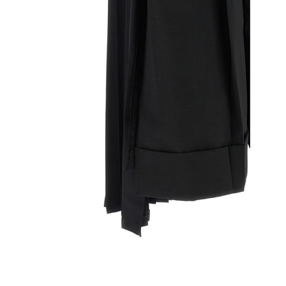 Junya Watanabe Black Wool Pants