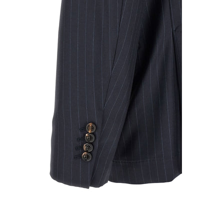 Brunello Cucinelli Blue Virgin Wool Blazer