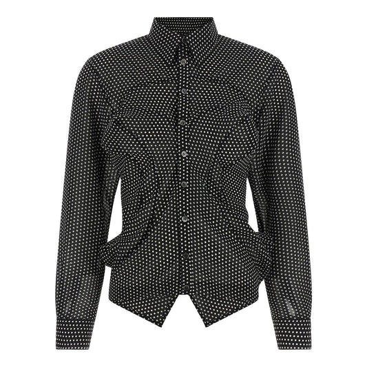 Junya Watanabe Bicolor Polyester Blouse