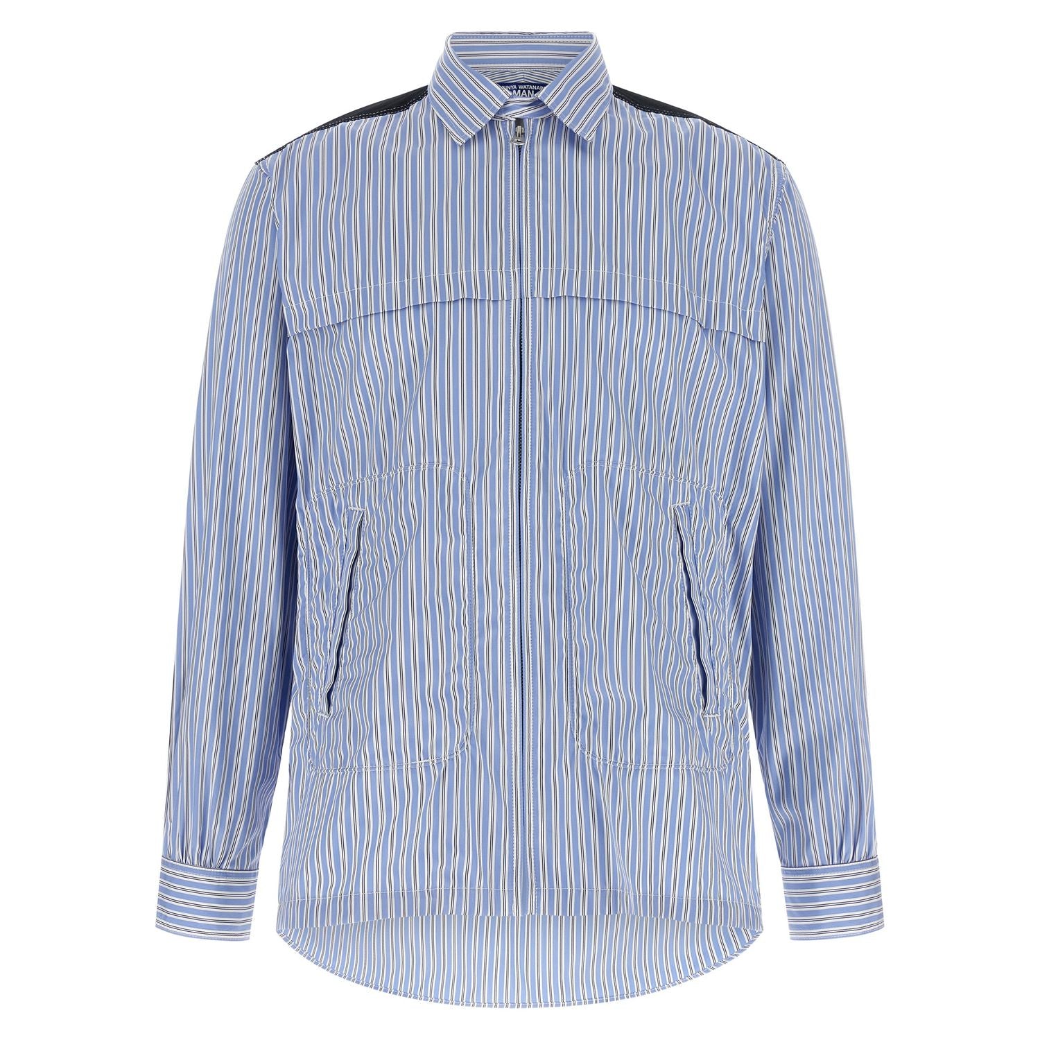 Junya Watanabe Blue Cotton Blouse