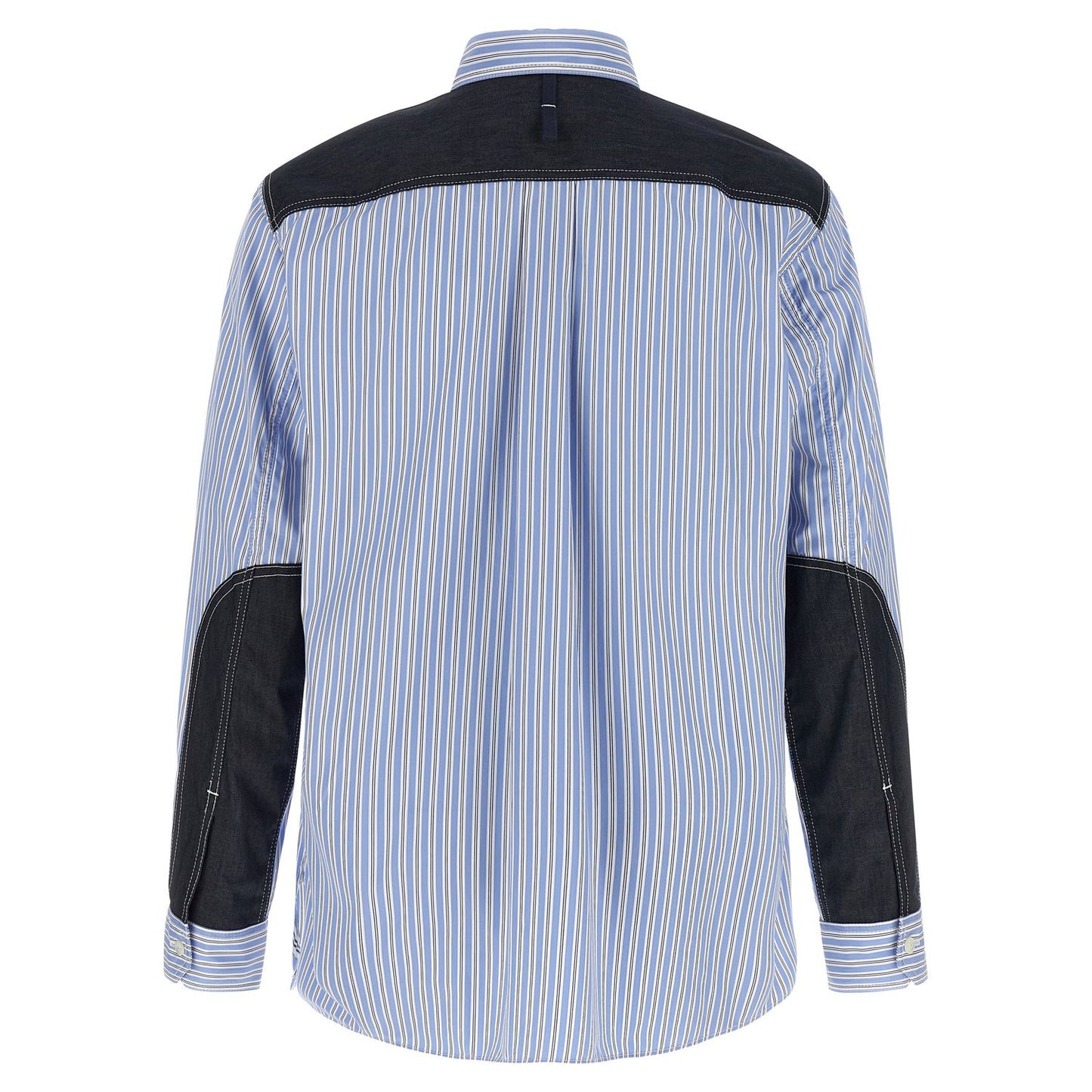 Junya Watanabe Blue Cotton Blouse