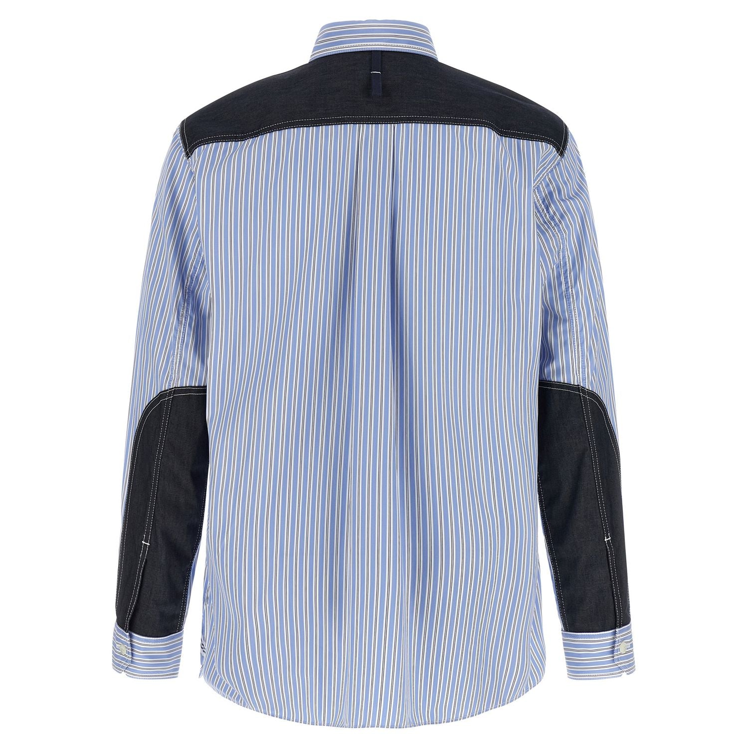 Junya Watanabe Blue Cotton Blouse