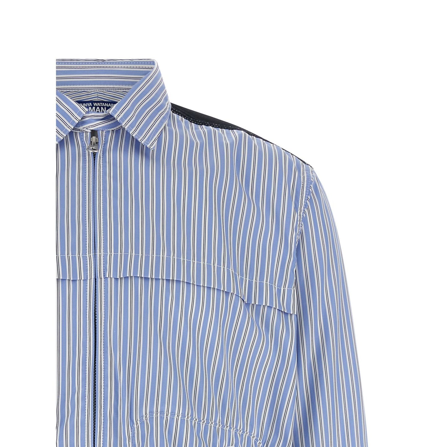 Junya Watanabe Blue Cotton Blouse