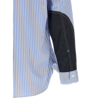 Junya Watanabe Blue Cotton Blouse
