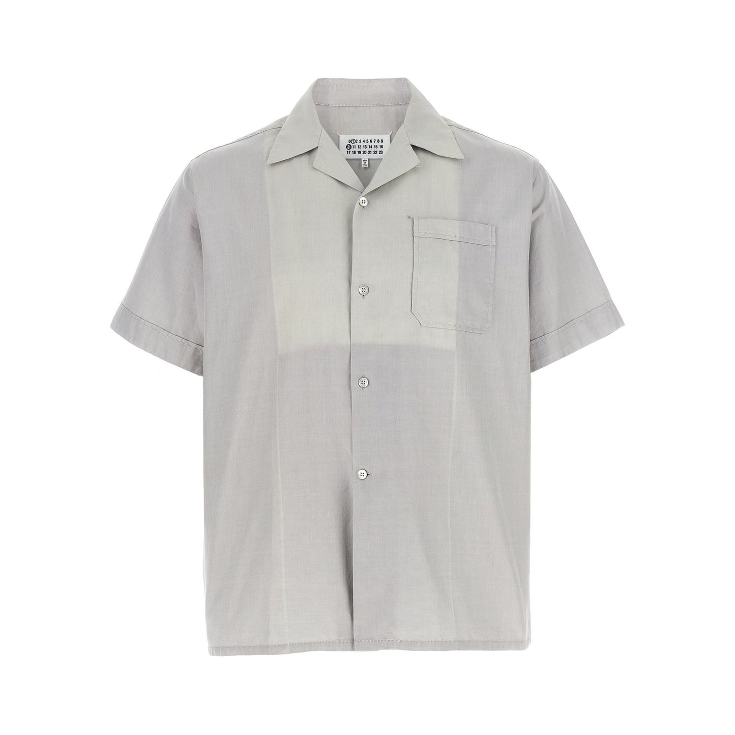 Maison Margiela Gray Cotton Blouse