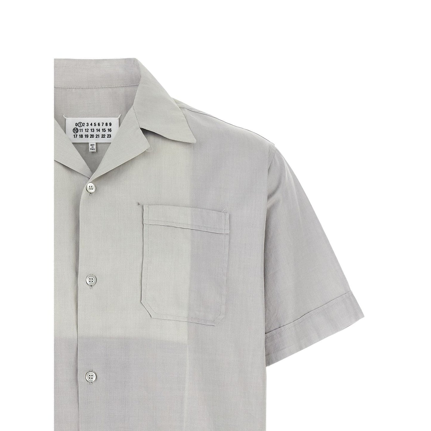 Maison Margiela Gray Cotton Blouse