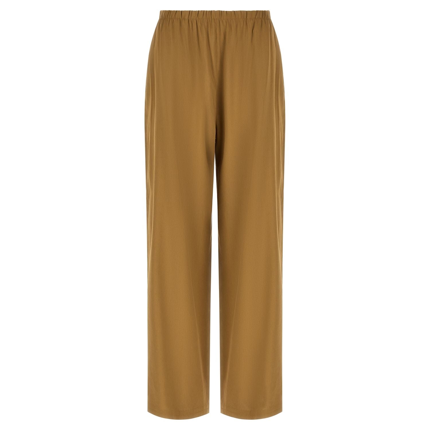 Max Mara Beige Linen Casual Pants