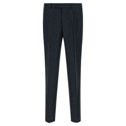 Brunello Cucinelli Blue Silk Two-Piece Suit