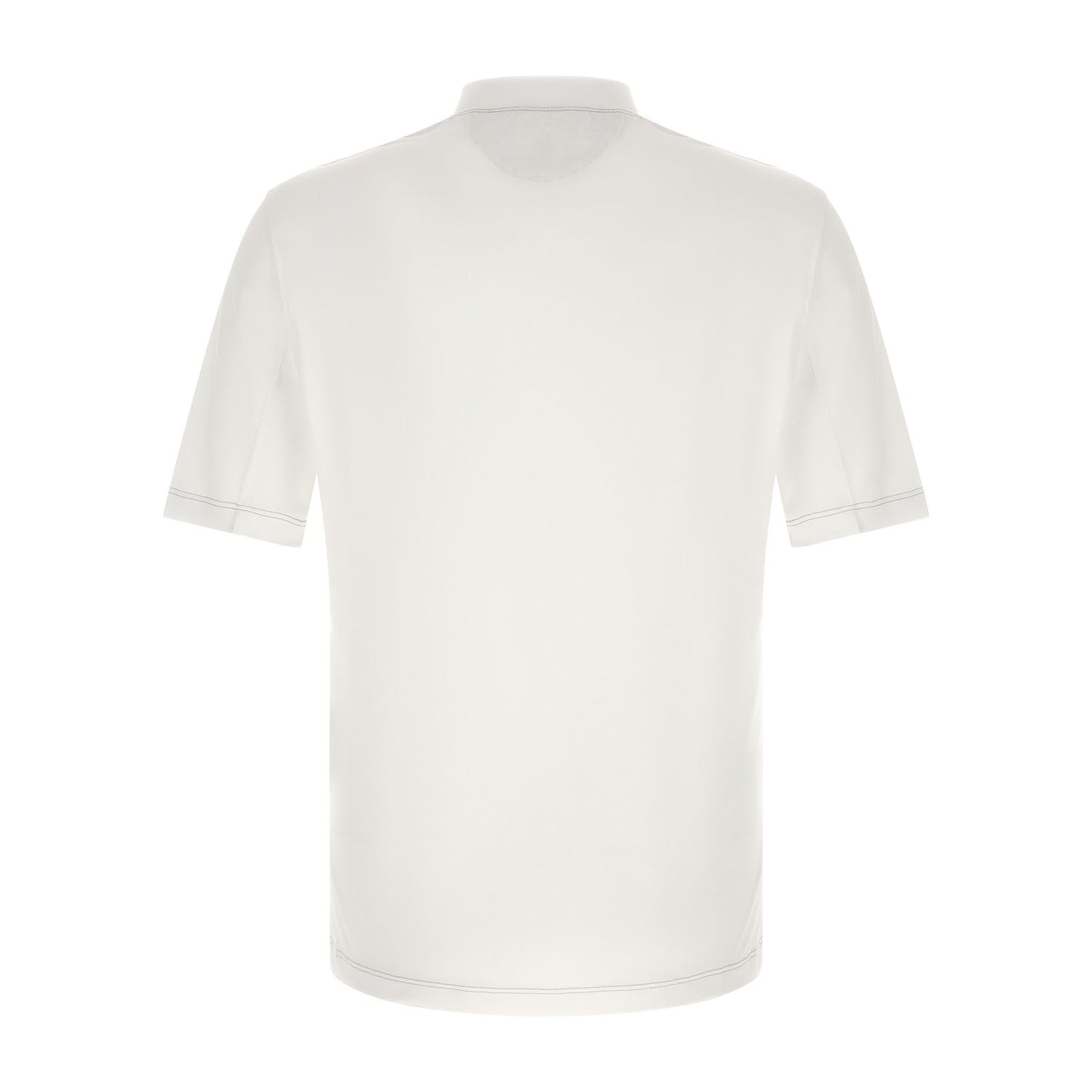 Brunello Cucinelli White Polyamide T-Shirt