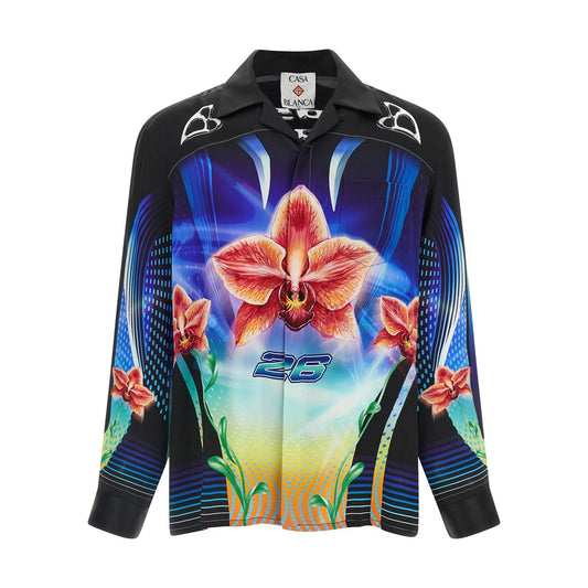 Casablanca Multicolor Silk Blouse