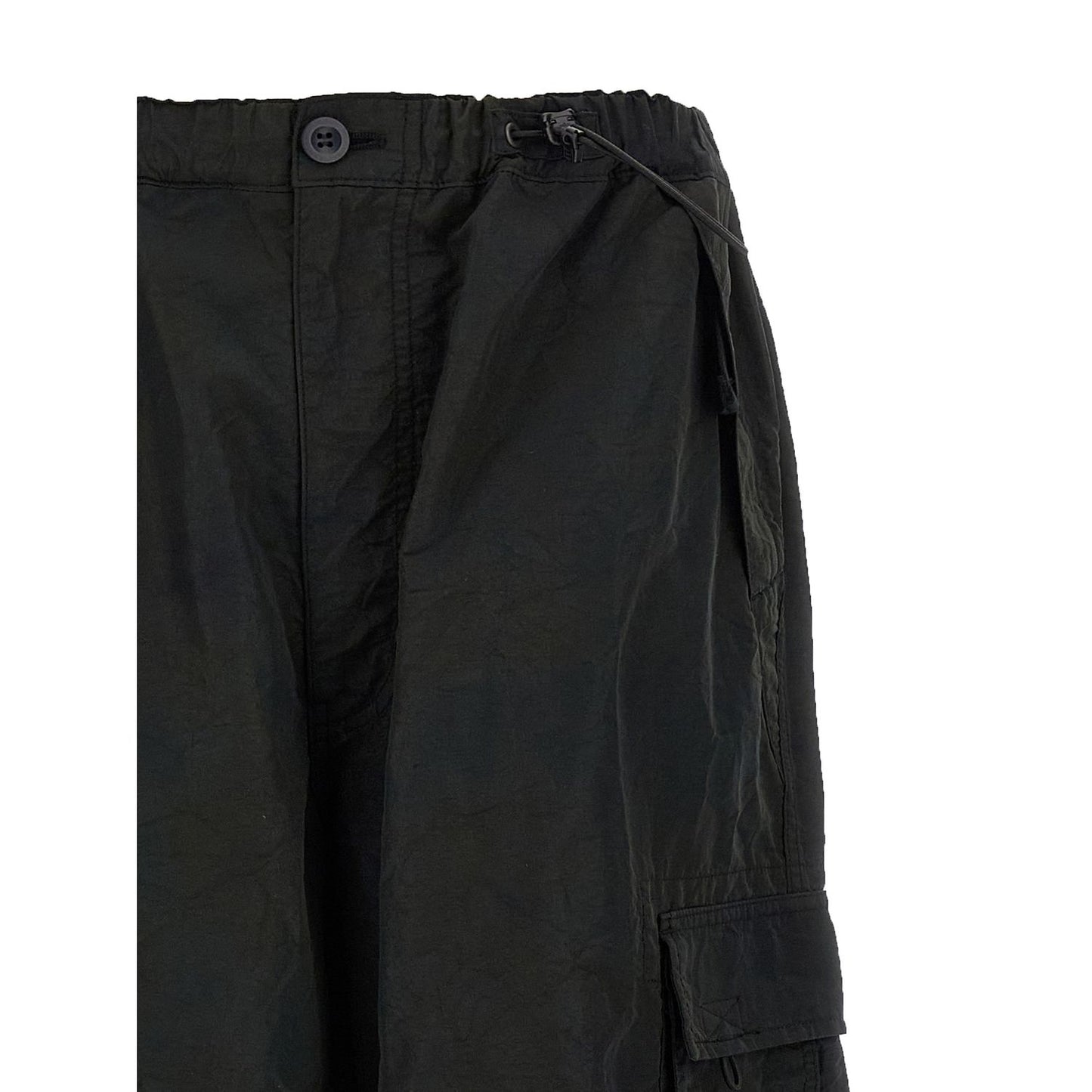 Comme Des Garçons Black Nylon Cargo Pants