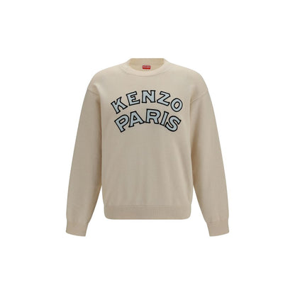 Kenzo Beige Wool Oves Aries Sweatshirt