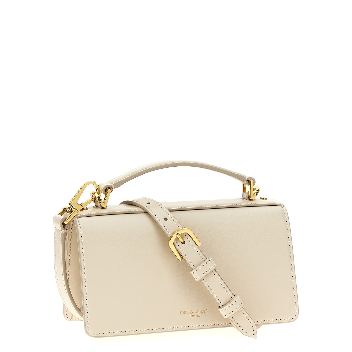 Golden Goose White Cowhide Handbag