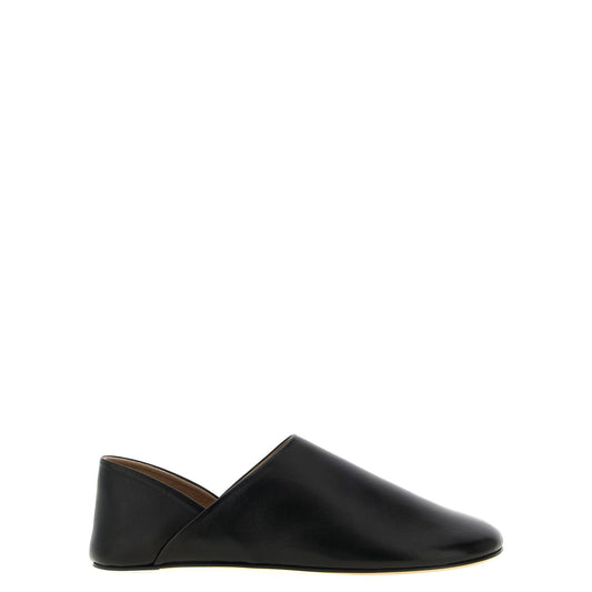 J.W.Anderson Black Lamb Leather Mules